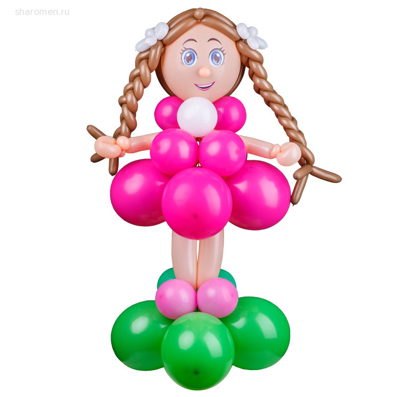 Кукла из шаров